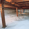 A sealed, encapsulated crawl space in Hanahan.