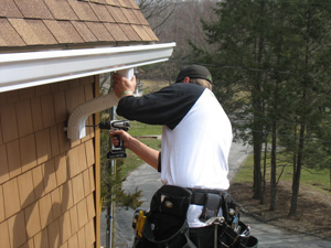 Aluminum gutters expertly installed in Greater Charleston